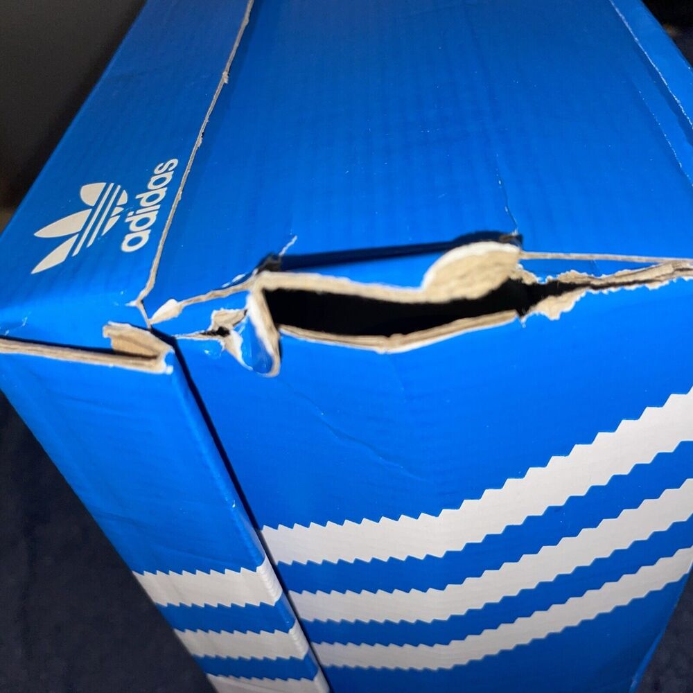 Adidas Forum Mid Originals Shoes White/ Royal Blue FY4976 Size 10 - Picture 10 of 10